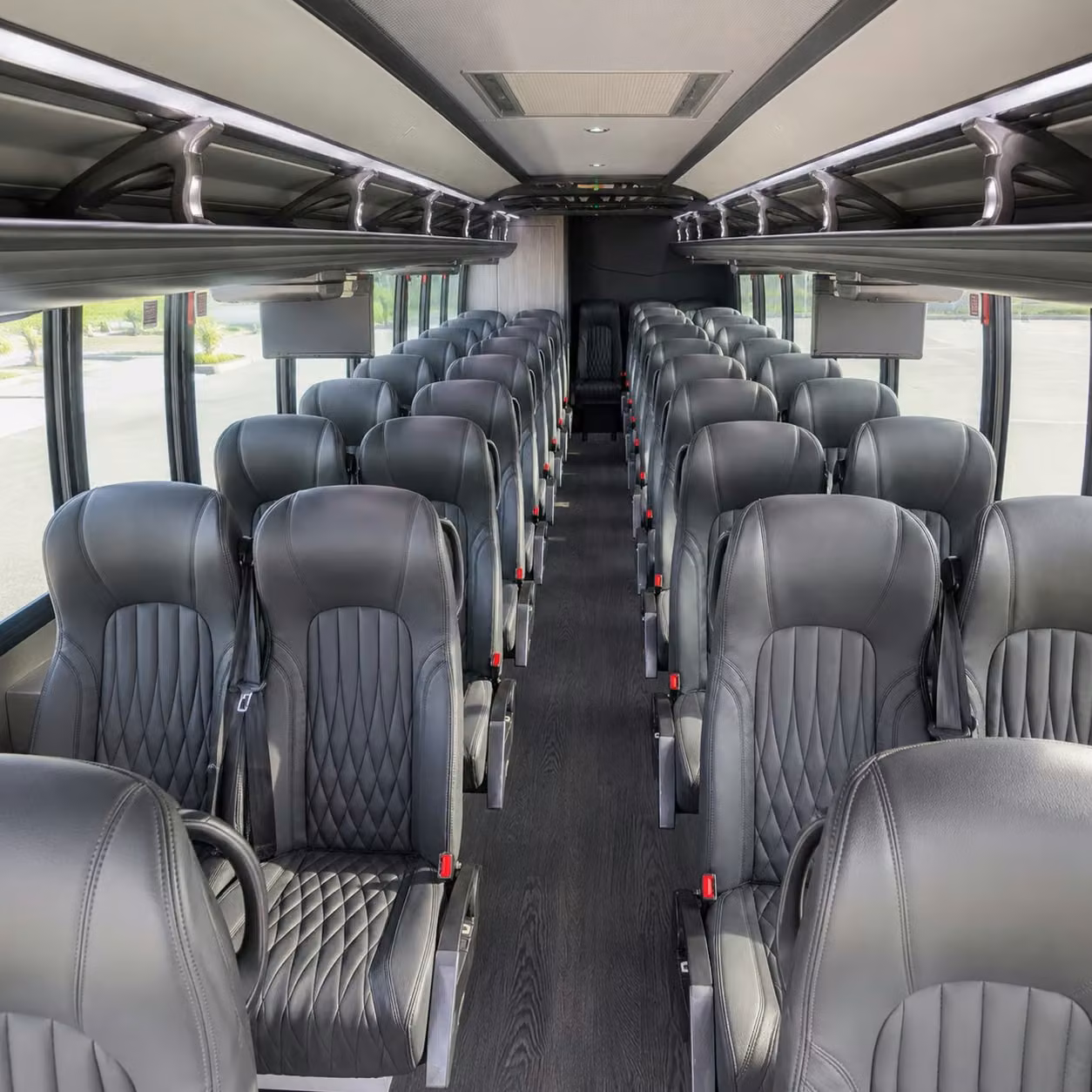 30 passenger minibus inside