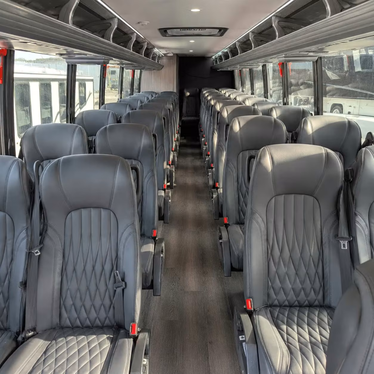 35 passenger minibus interior