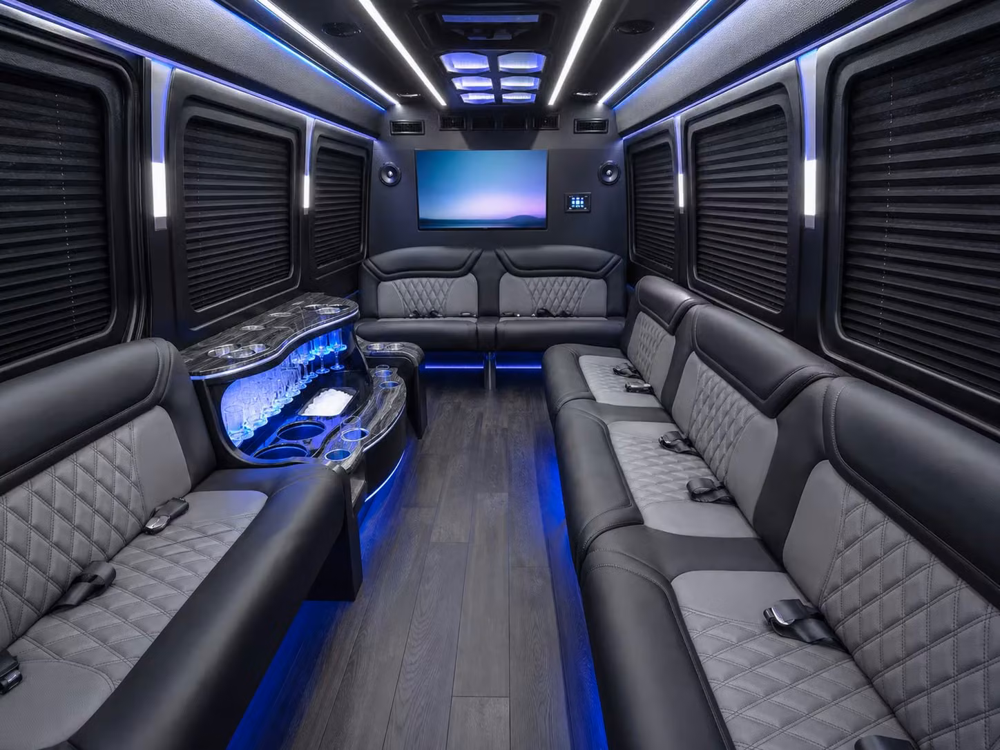 sprinter limousine inside
