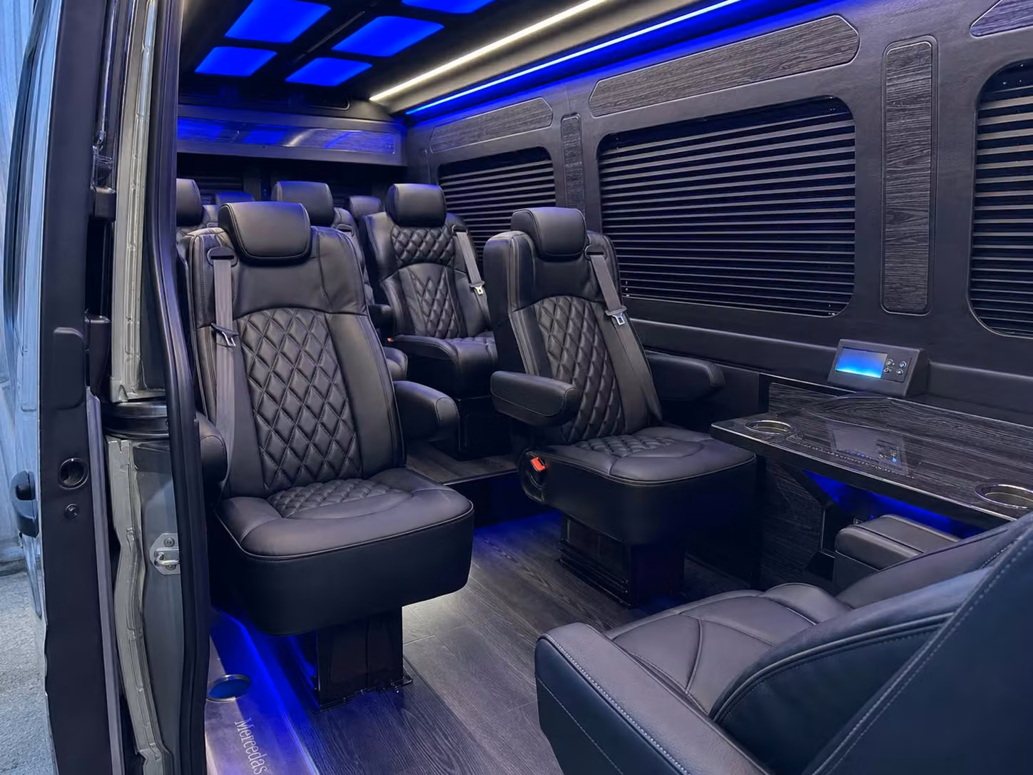 sprinter van transportation for groups and events across sacramento