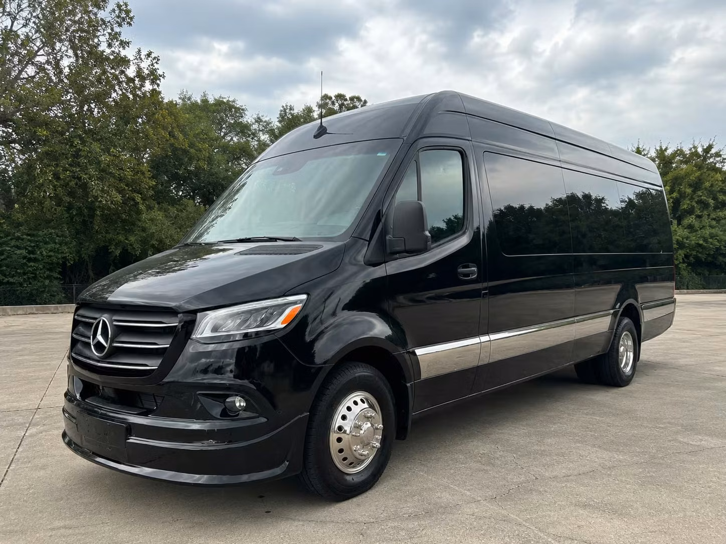 sprinter van with driver